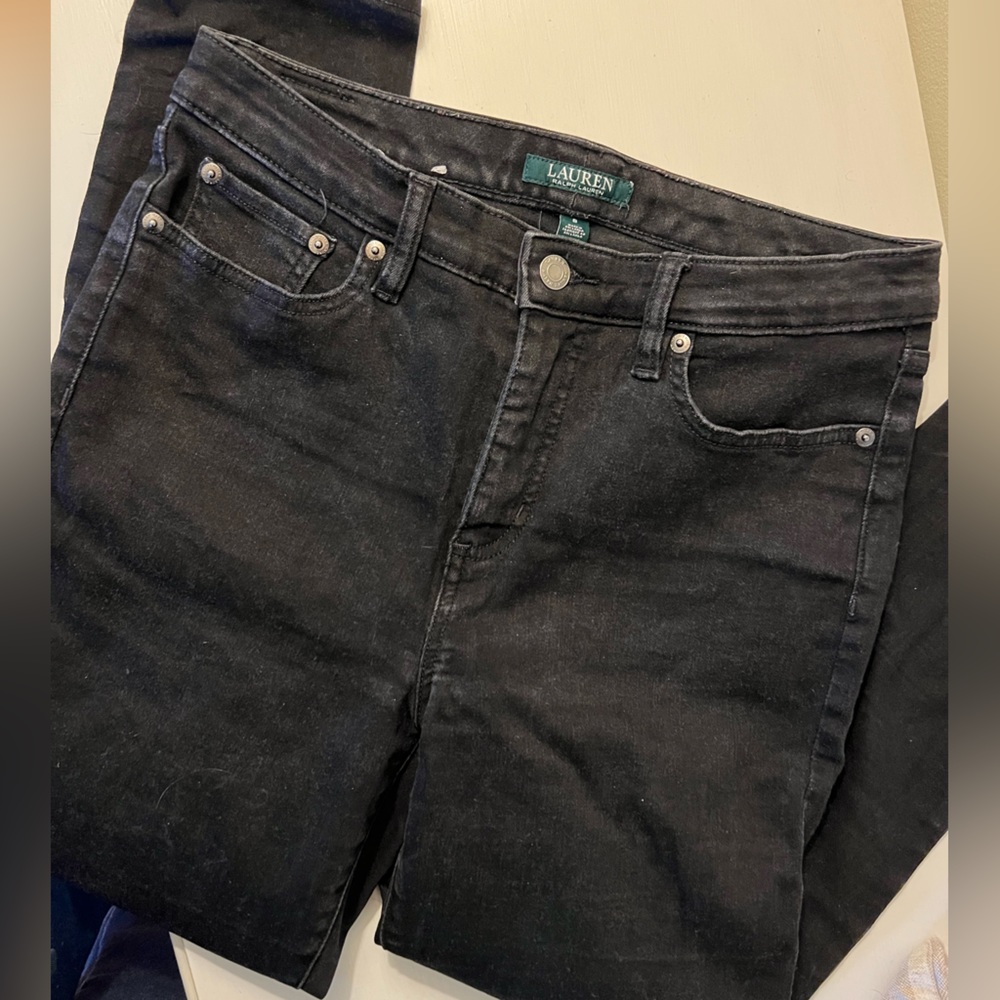 Ralph Lauren black skinny jeans